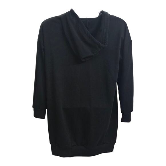 Just Hangin With My Gnomes Pullover Hoodie Lightweight Oversized Small Holiday - Picture 2 of 6